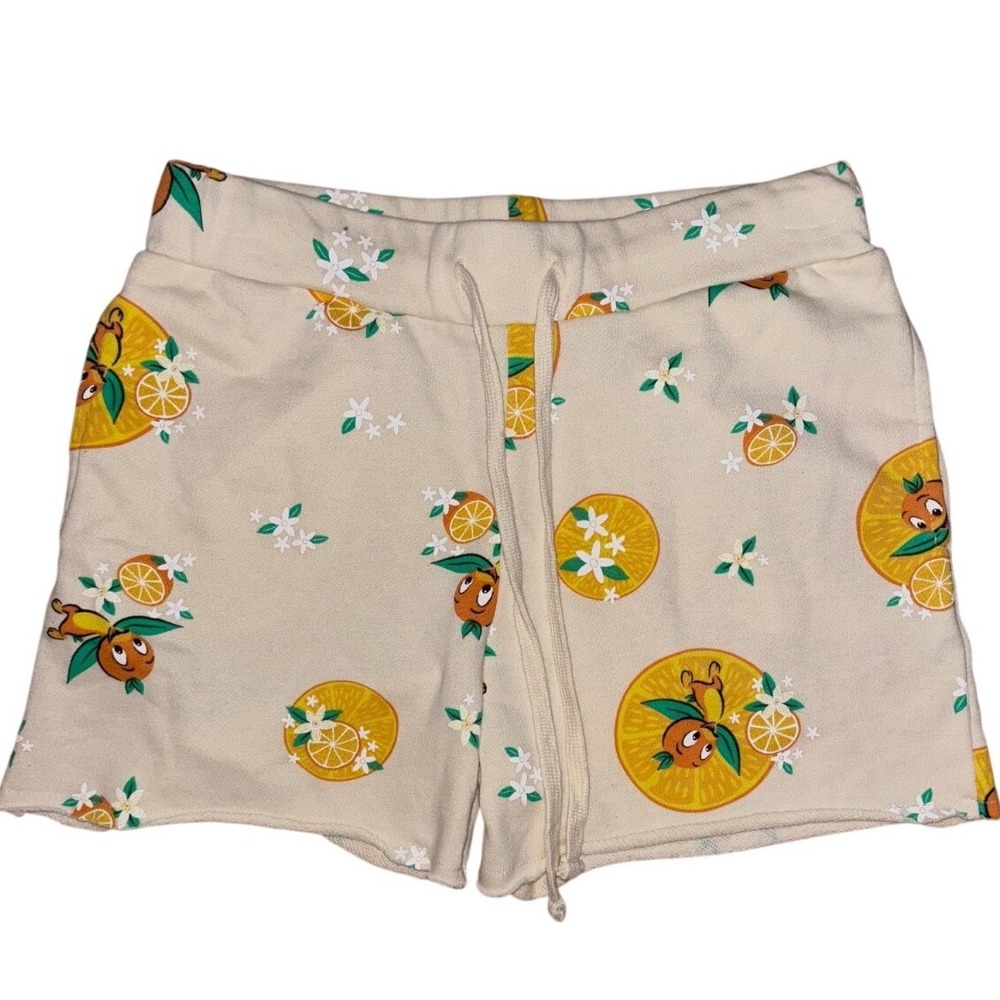 Disney Orange Bird Shorts, Women's Size Small, Excellent Condition